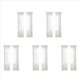 thumbnail image 1 of Cortinas Transparentes Blancas para Ventana 90 Pulgadas de 10 Paneles Cortinas Blancas Transparentes Cortinas Transparentes Panel BáSico de Bolsillo de Varilla, 1 of 5