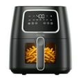thumbnail image 1 of Kitchen Elite 5.5 Qt. Digital Air Fryer, Countertop Cooker w/ LED Screen, Black, 1 of 8