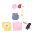 thumbnail image 5 of LULULION Bunny Outfit Red Cotton Adorable Design with Accessories 1Set, 5 of 7