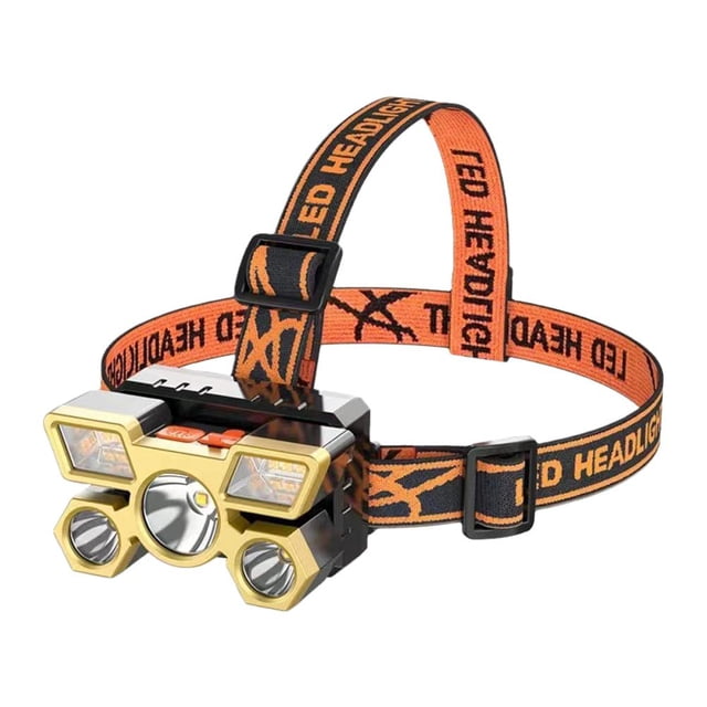 Linterna frontal recargable COB X9D0 resistente al agua O9N2 CAIROYAR