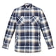thumbnail image 1 of Regatta - Camisa Thamos Cuadro de Manga Larga para Hombre (Marino, Arena Dorada) Regatta UTRG7040_navygoldsand, 1 of 2