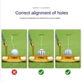 thumbnail image 4 of 1pc Golf Ball Line Liner Drawing Marking Alignment Putting Tool and 2 Pieces Golf Ball Marker Pen, Golf Scribe Accessories HXQ008, 4 of 6