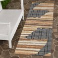 thumbnail image 6 of Addison Rugs Chantille Indoor/Outdoor Transitional Lodge Gray Machine Washable Runner Rug, 2'3" x 7'6", 6 of 7