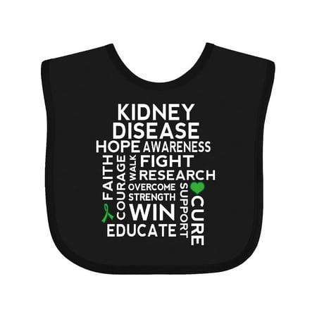 

Inktastic Kidney Disease Awareness Month Gift Baby Boy or Baby Girl Bib