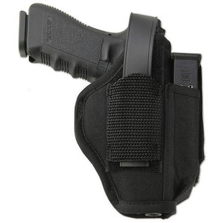 Nylon Fixed Loop Holster - UNCLE MIKES HIP HOLSTER 8106-2 06-2 BLACK NYLON