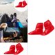 thumbnail image 5 of Acampar Al Aire Libre Zapatillas De Plumón De Pato Calcetines Calcetines Botas Más Cálidas Botines Rojo L Sunnimix Pantuflas Blancas De Plumas, 5 of 7