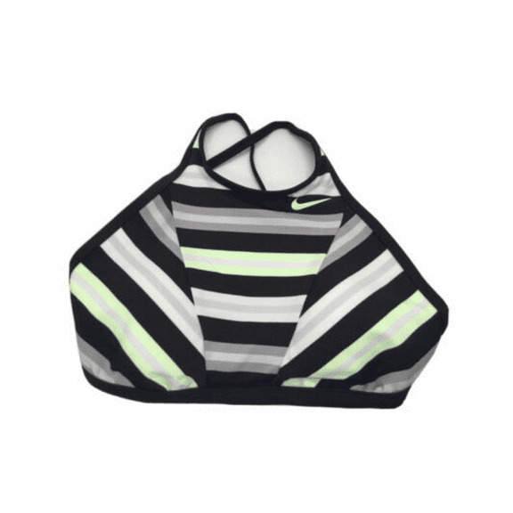 Nike Womens Sport Stripe HIGHNECK TANKINI Top, Small