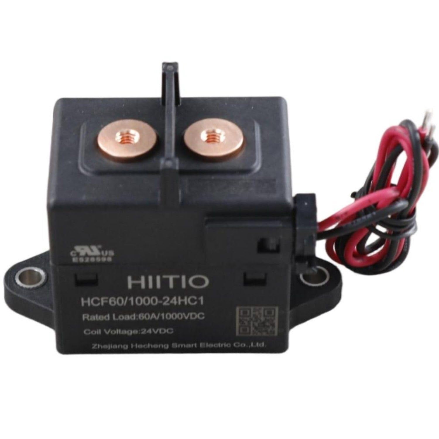 HIITIO High Voltage DC Relays Contactors Ceramic, 60A 1000Vdc High Voltage DC Relay Contactors, ESS, EV Charging, EV/HEV, PV/Solar Power, Wind Power, UL Listed