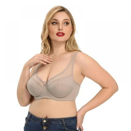 

Wireless Bra Full-Coverage Wireless Bra Moisture-Wicking Wirefree Bra Wirefree Plus-Size Bra Pack of 2