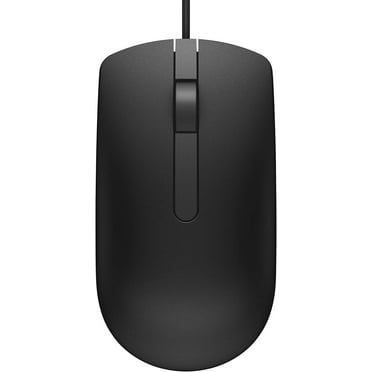 Dell MS116 Optical USB 1000 DPI Wired Mouse, Black