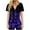 Purple Summer Tops for Women_i, variant on HAPIMO Women' Plus Size Flower Print Tops V-Neck Tees Fashion Clothes Summer Tops for Women Casual Loose Flowy Elegant Blouses Dressy Tunic Orange XL
