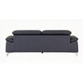 thumbnail image 5 of [Bedroom Modern Italian Leather Sofa 220cm with Reinforced Frame], 5 of 12