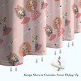 thumbnail image 6 of Doll Princess Pattern Shower Curtain 72"x84" ,Bathroom Decorative Shower Curtains Set with 12 Hooks,Modern Waterproof Washable Shower Curtain, 6 of 6