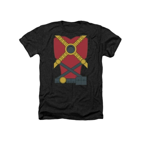 Justice League DC Comics Red Robin Armor Costume Adult Heather T-Shirt Tee