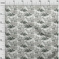 thumbnail image 2 of oneOone Viscose Jersey Fabric Leaves & Floral Ikat Print Fabric BTY 60 Inch Wide, 2 of 5