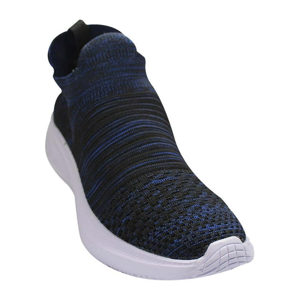 TENIS CASUAL LEON HOMBRE NEGRO TEJIDO 8727 LEON 8727p