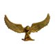 thumbnail image 2 of Estatua de ángel para decoración del hogar, delicada obra de arte, figura de ángel para interior y exterior. Oro, 2 of 9