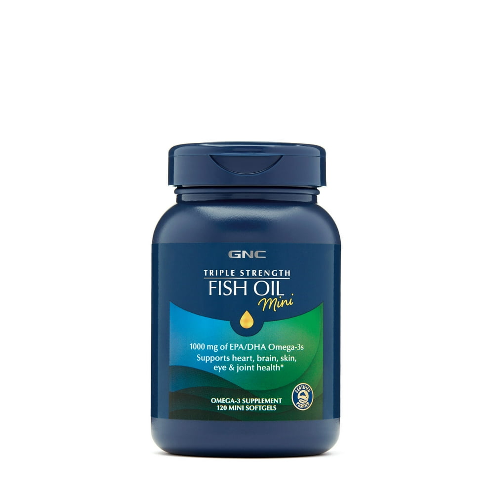 GNC Triple Strength Fish Oil Mini