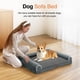 thumbnail image 3 of Cama Ortopédica Pequeña para Perro NANUYA Lavable e Impermeable, 3 of 7
