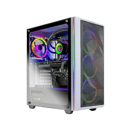 Skytech Gaming - Chronos Gaming Desktop - Intel Core i7-11700F - 16GB Memory - NVIDIA GeForce RTX 3070 - 1TB NVMe SSD - White