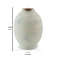 thumbnail image 5 of Benjara Col Home Decor Flower Vase, Traditional Urn Shape, Sage Green Ceramic, 5 of 5