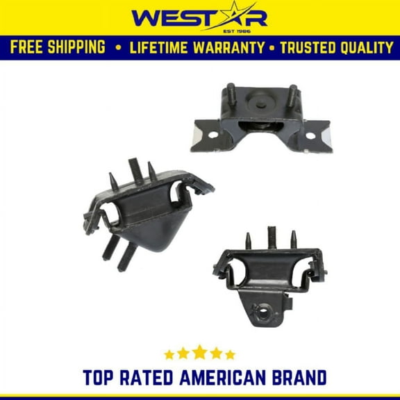 Engine &Trans Mount Set 3PCS Compatible for 2002 - 2005 Compatible ford Explorer 4.0L /4.6L Replaces 3048 3047 3061