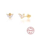thumbnail image 2 of Airokiy CZ Stud Earrings For Women 925 Sterling Hypoallergenic Small Cartilage Piercing Colorful Cute Earring, 2 of 3