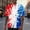Multicolor, variant on Avrnliq Mens Patriotic Tie Dye Burst Graphic T-Shirt, Red White Blue All Over Print, Short Sleeve Crew Neck, Regular Fit, S-6XL Multicolor,Size S