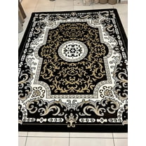 SULTAN Modern Stylish Living Room Rug DESIGN 2034 - 7'8"x10'8", Brown