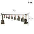 thumbnail image 3 of 7 Decorated Bells Chinese Meditation Gong Instrument for Mindfulness Practice, 3 of 10
