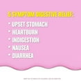thumbnail image 2 of Pepto Bismol To Go 5 Symptom Digestive Relief Medicine, Upset Stomach and Diarrhea Relief, Cherry Flavor, 12 Chewable Tablets, 2 of 4