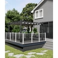 thumbnail image 2 of Gaderth 10' x 10' Pergolas For Patios,Retractable Pergola Canopy With Stronger Metal Frame, Outdoor Pergola Sun Shade Shelter For Garden, Patio, Backyard, Deck, 2 of 6