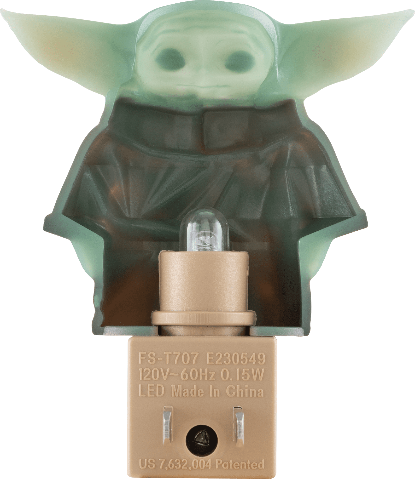 Star Wars: The Mandalorian The Child Light-Sensing Mini Night Light, 53 Pack - 53848-P1