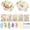 mix, variant on 12 Set DIY  Party Hats Straw Hats (Yellow3)