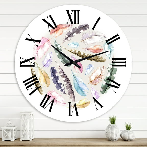 Designart 1 in Traditional Wall Clock