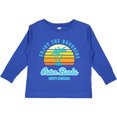 thumbnail image 3 of Inktastic Summer Enjoy the Sunshine Outer Banks North Carolina in Blue Boys or Girls Long Sleeve Toddler T-Shirt, 3 of 5