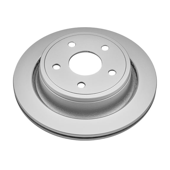Power Stop AR8752EVC Rear Evolution Geomet Coated Brake Rotor Fits select: 2013-2018 RAM 1500, 2007-2012 DODGE RAM 1500