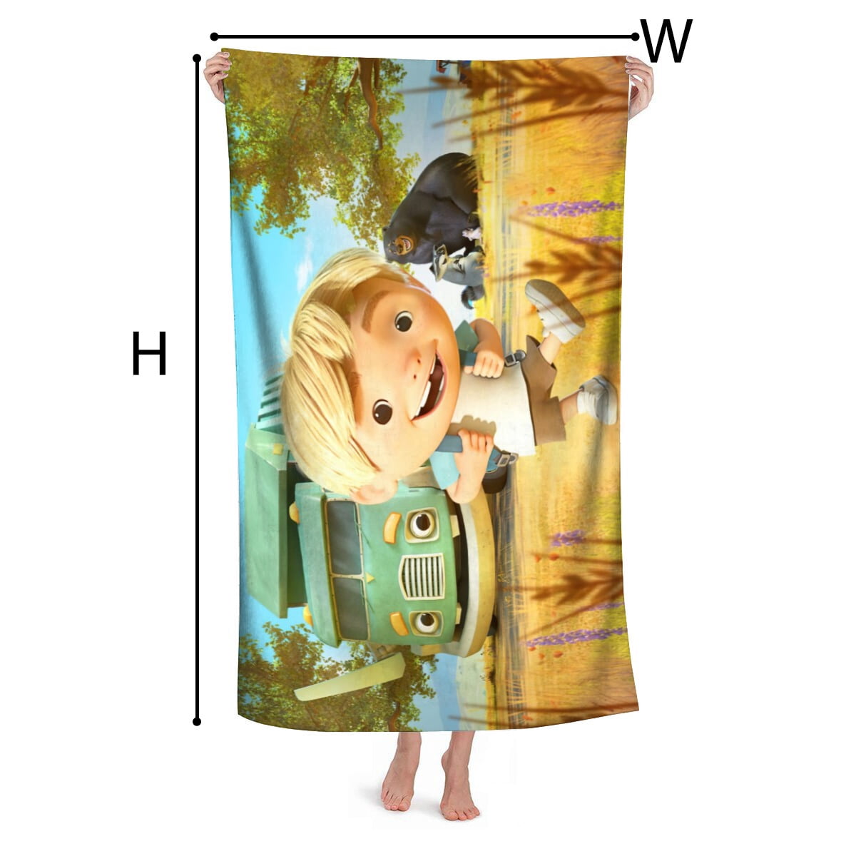 Trash Truck Gifts Beach Towel for Women Girl Birthday Inspired Fan Bath Outdoor Music Lover