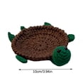 thumbnail image 3 of Lksixu Crochet Turtle Coasters, Handmade Woven Animals Design Drink Coasters, Non-Slip & Absorbent Coffee Cup Mat, Washable & Reusable Decorative Coasters for Tabletop Protection and Home Decor, 3 of 5
