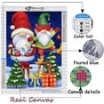 thumbnail image 4 of Pintura de diamantes 5D DIY, imágenes de Santa Claus, bordado de diamantes de imitación, punto de cruz, gnomo, mosaico, Feliz Navidad, decoración del hogar, 4 of 4