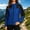 Blue, variant on Blmnix Windbreaker Women's Coats Waterproof Jackets Hiking Jacket Women Zip Up Adjustable Cuff Coat Blue with Hood Long Sleeve Winter Coats for Women
