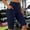 *Navy, variant on ClodeEU Women's Solid Color Stretch Capri Yoga Pants with Pockets,Slim Fit Athletic Leggings Dark Gray,Womens Plus XXL