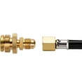 thumbnail image 4 of GUYUTING 1lb Propane Regulator Adapter to 3/8 Inch Male Flare for 1lb Portable Appliances to Larger Tanks Brass Fitting, 4 of 7