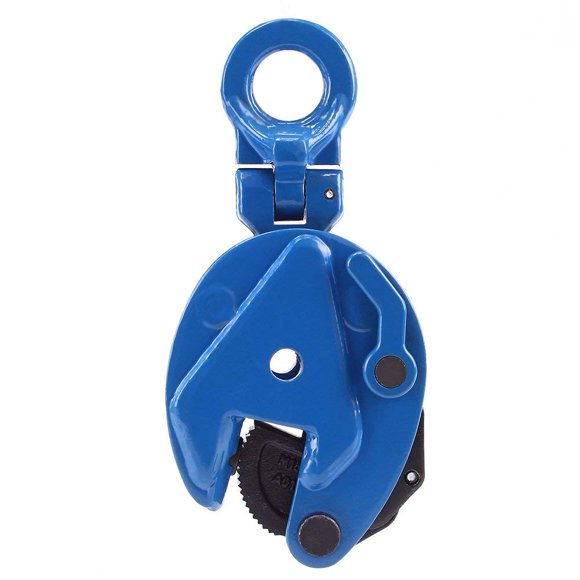 Amarite Vertical Plate Clamp, 4400lbs Steel Plate Lifting Clamp,2T,Jaw Opening up to 0.6 inch, for Lifting and Transporting