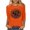 Orange, variant on Orange Shirts for Women T-Shirts for Women Ladies' Orange Shirt Japanese Fashion Printed Round Neck 3/4 Sleeve T-Shirt Loose Top Womens Fashion Tops Wear Orange T-Shirt