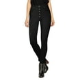 thumbnail image 3 of Hybrid & Company Super Comfy High-Waisted Stretch Women 5 Button Jeans, 3 of 3