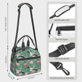 thumbnail image 2 of Uemuo Tropical Flamingo Printed Lunch Bag Lunch Box Reusable Insulated Lunch Tote Bag, Leakproof Thermal Cooler Sack Food Handbags Case High Capacity, 2 of 5