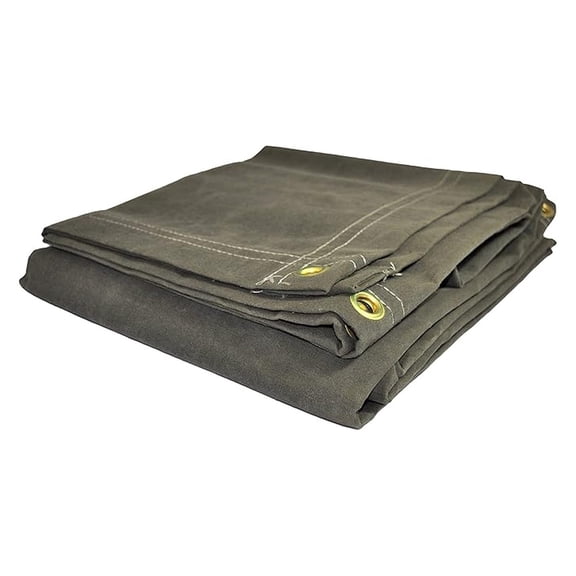 60810 Canvas Tarp, 8x10 Feet, Olive Green Drab