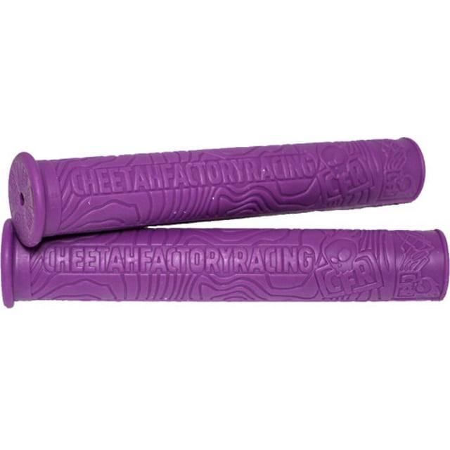 Cheetah Factory Racing Signature Grips, Purple