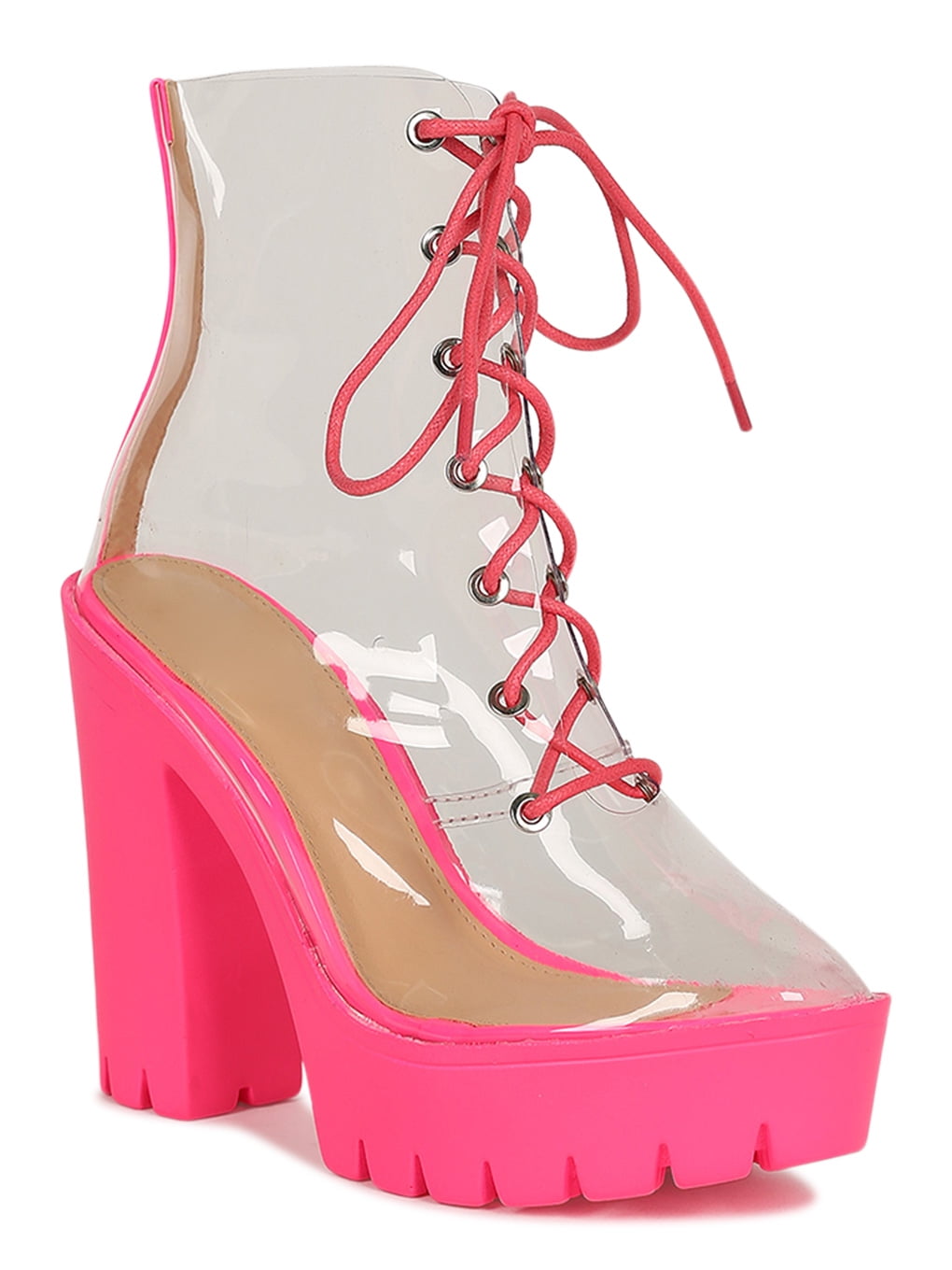 platform chunky booties